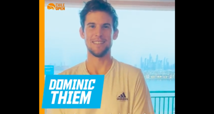 Dominic Thiem disputará en Chile Open 2022