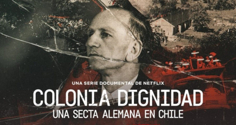 afiche del documental Colonia Dignidad: Una secta alemana en Chile