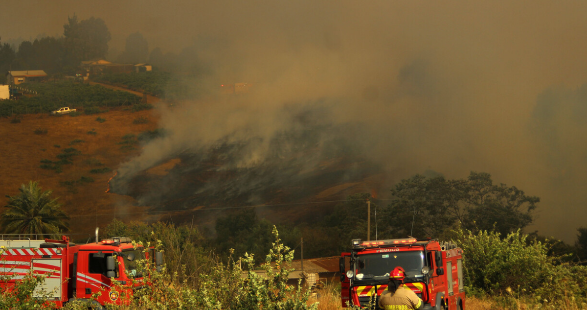 Incendio forestal