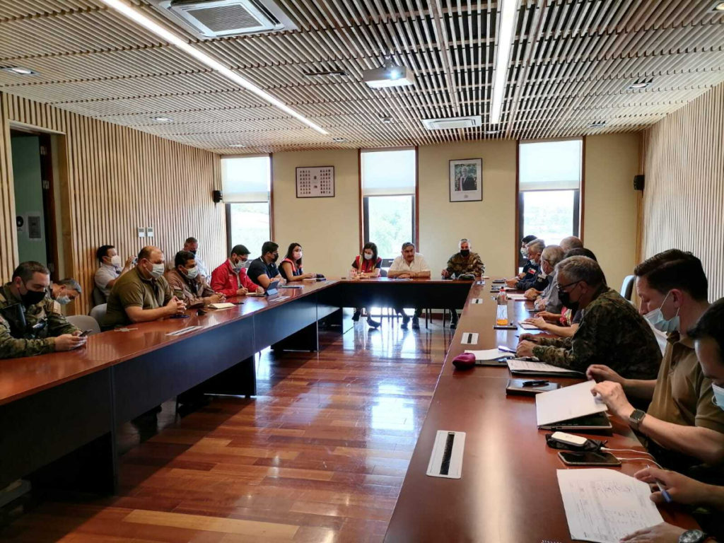 Reunión de Comité Gestión de Riesgo de Desastres en La Araucanía