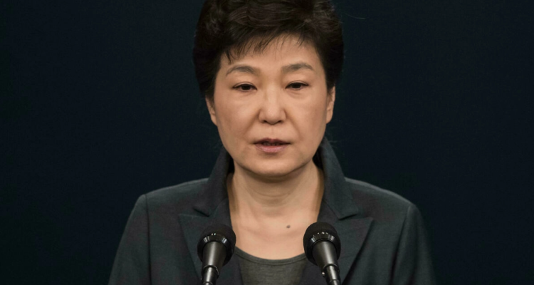 La expresidenta de Corea del Sur, Park Geun-hye.