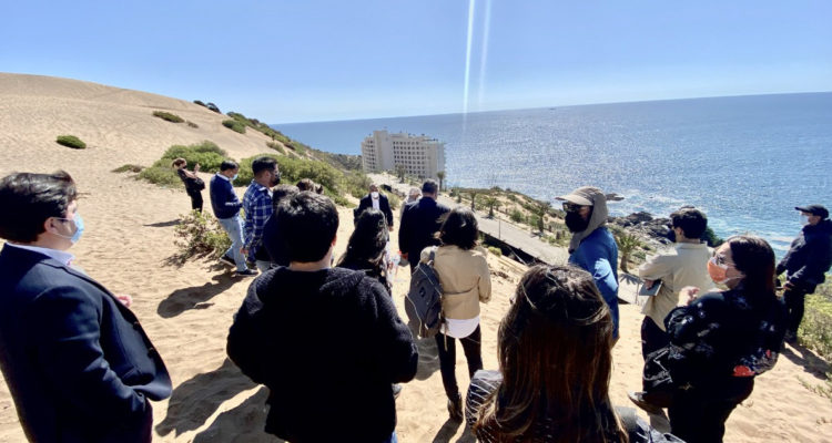 Corte de Apelaciones inspeccionó dunas de Concón