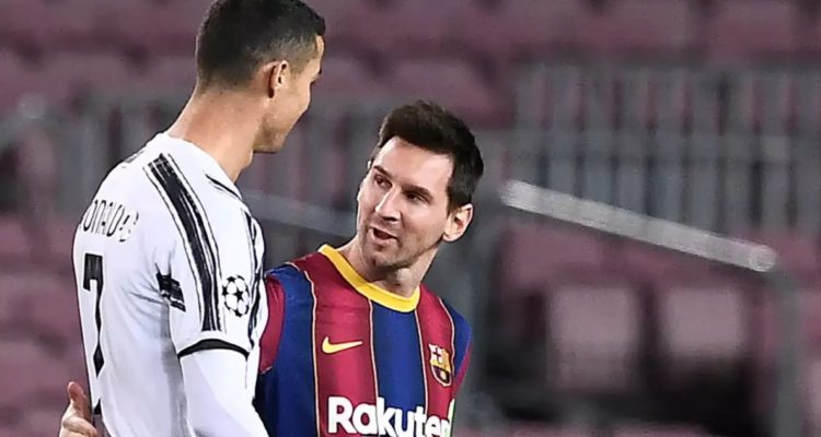 Cristiano Ronaldo y Lionel Messi.