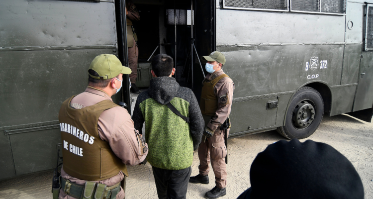 Detenido por carabineros