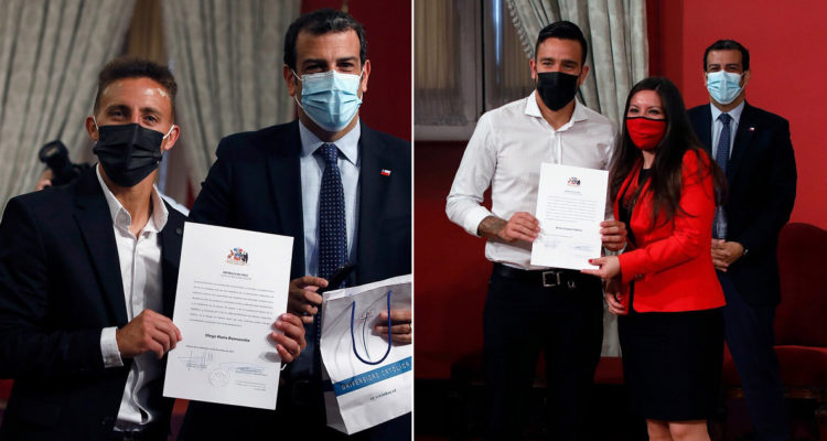 Buonanotte y Zaldivia ya tienen la nacionalidad chilena,