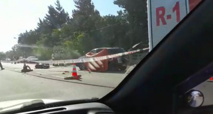 Accidente con resultado fatal de motociclista en Los Ángeles