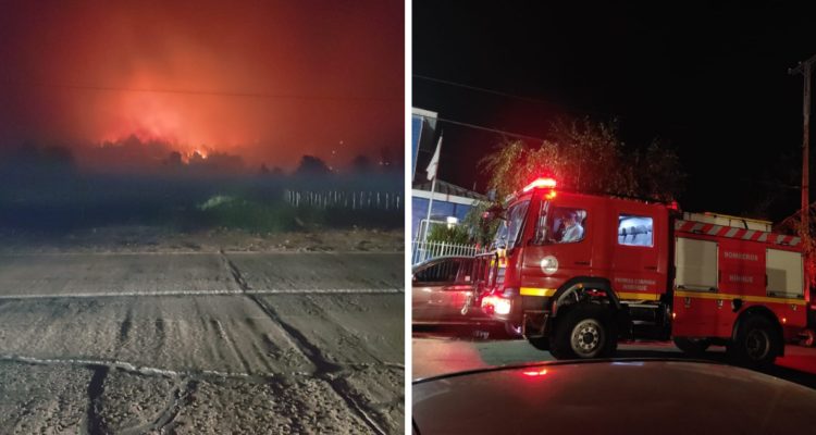 Incendios Ñuble La Araucanía