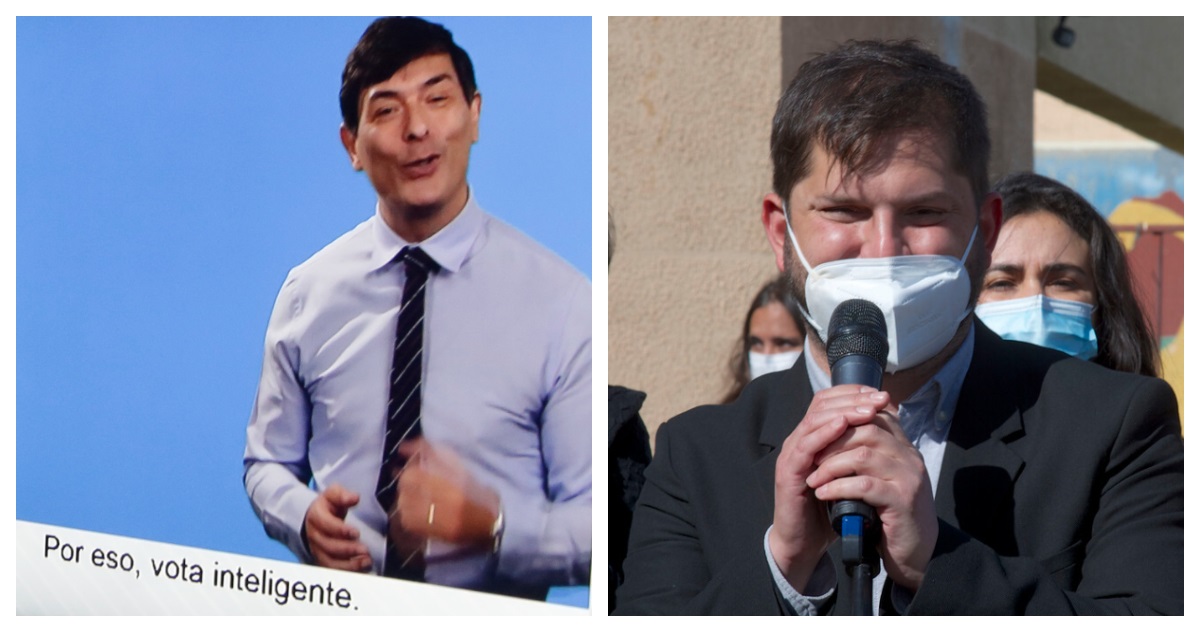 Foto de Parisi y Boric