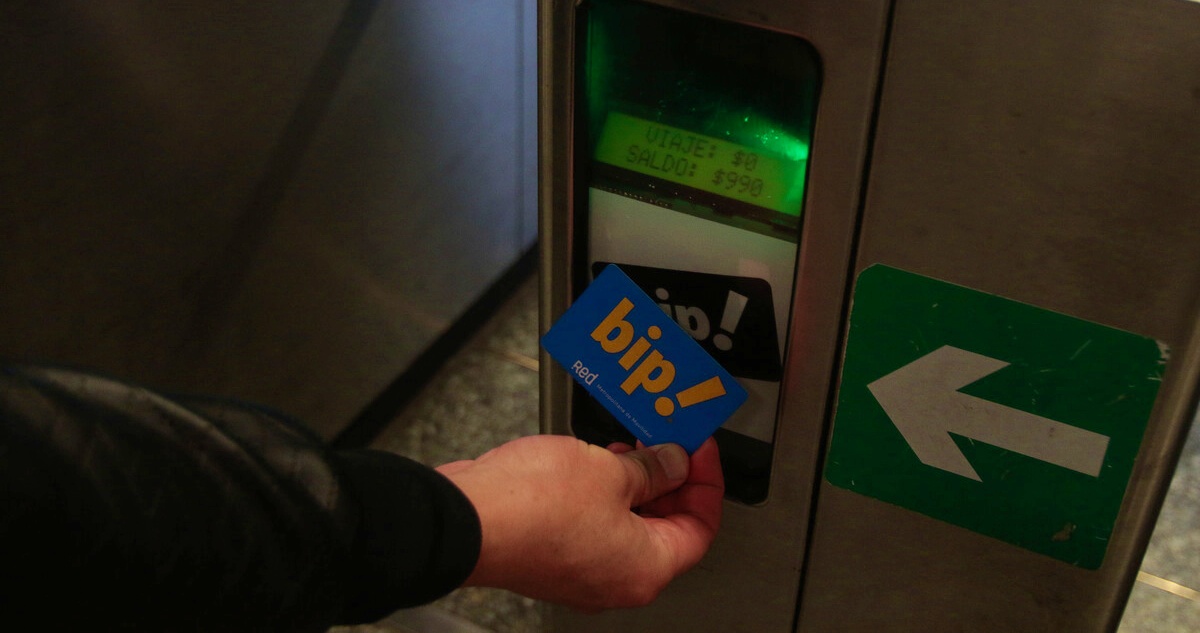 Validador de Metro de Santiago