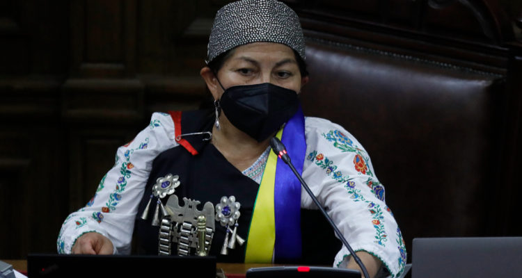 Elisa Loncon realiza cuenta pública de la CC tras cinco meses de trabajo No ha sido fácil