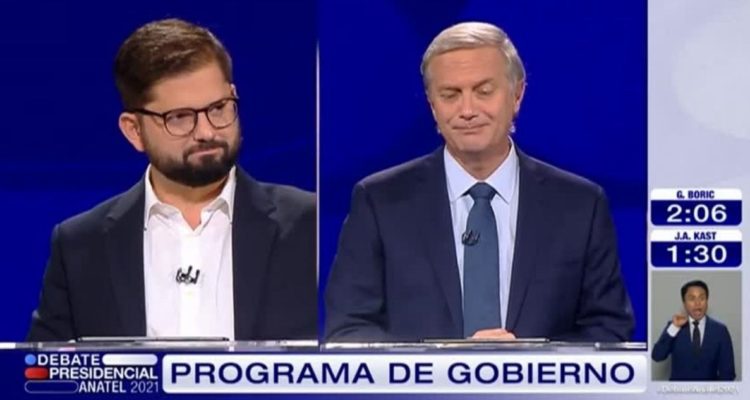 Gabriel Boric y José Antonio Kast