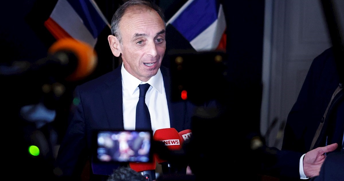 El candidato Eric Zemmour