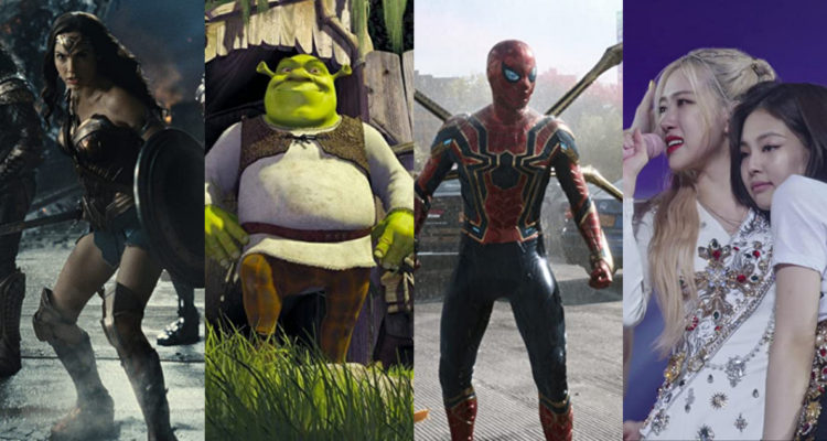 Algunas de las películas que se encuentran en la lista de lo más nombrado.