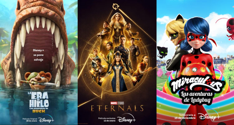 "Eternals" encabeza los estrenos de enero en Disney Plus