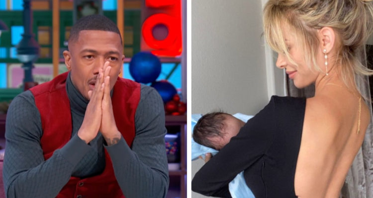 Nick Cannon, su esposa y su hijo Zen