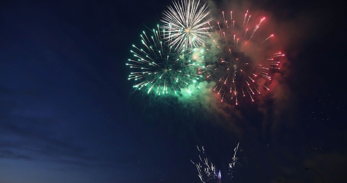 FUEGOS ARTIFICIALES EN VIÑA DEL MAR