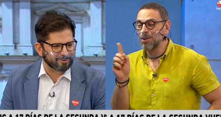 Gabriel Boric bromeó por pantalones de Neme e hizo referencia a ‘Friends’