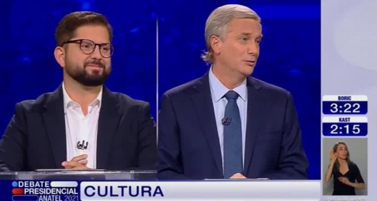 Gabriel Boric y José Antonio Kast