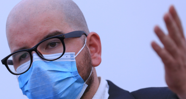 Imagen del vocero de Gabriel Boric, Giorgio Jackson