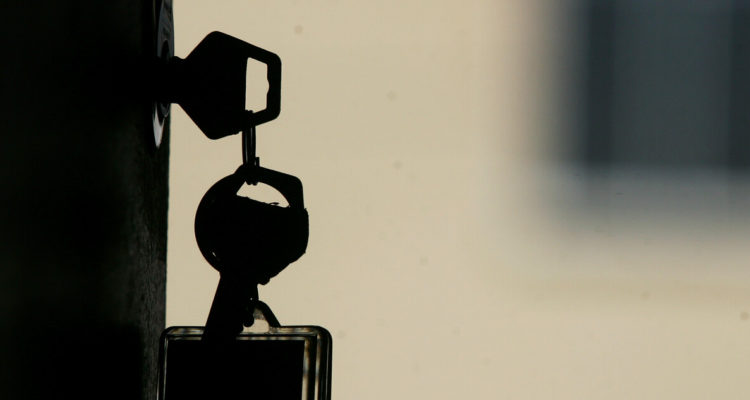 Foto de llave de casa, en el marco del programa “Compromiso Vivienda”