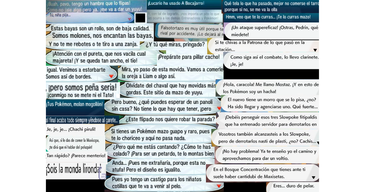 Frases de Pokémon Español de España
