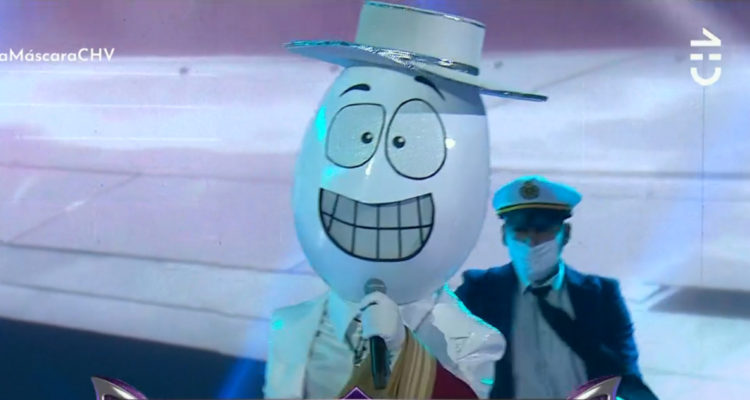 El corpóreo Huevo en el programa ¿Quién es la Máscara?