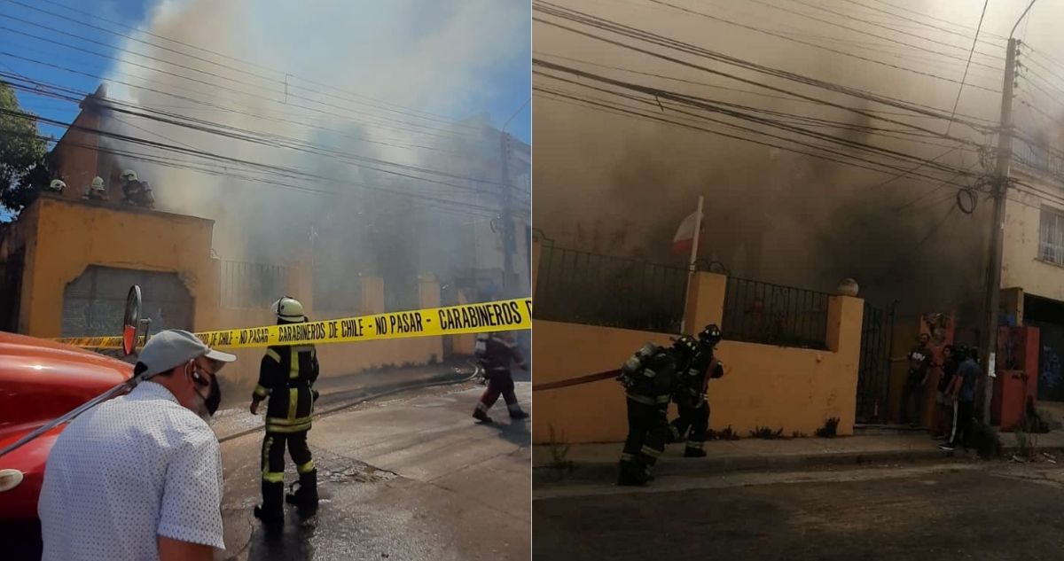 incendio en vivienda
