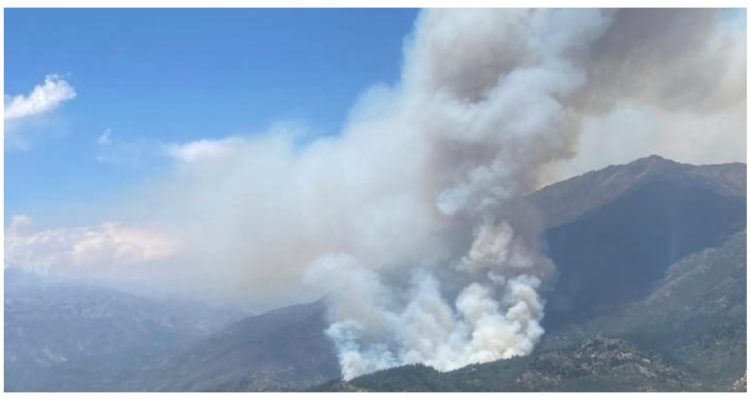 Incendio forestal San Fernando