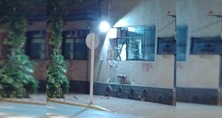 Investigan explosión en el exterior de la Dirección Nacional de Gendarmería en Santiago