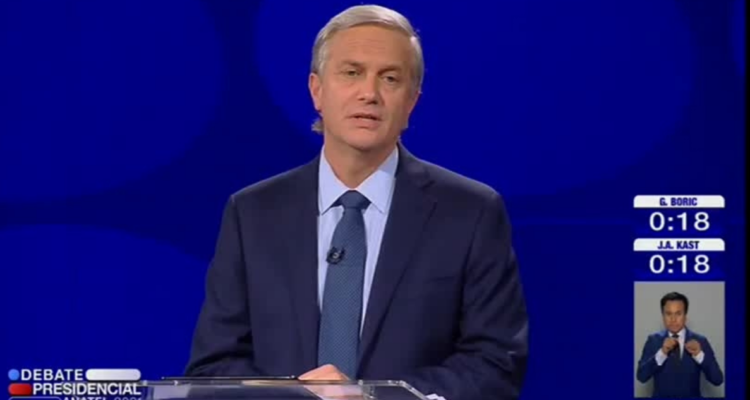 José Antonio Kast en debate