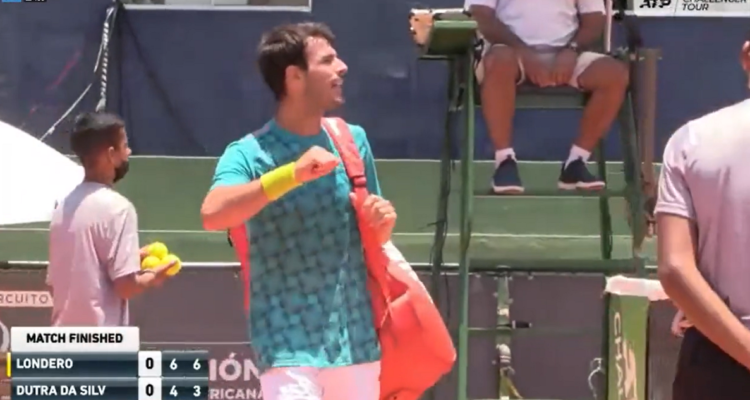 Juan Ignacio Lóndero provocó al público en Brasil.