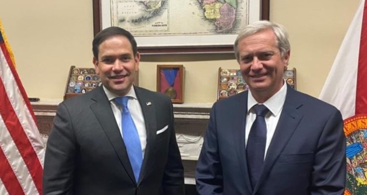 Kast y Marco Rubio se reunieron en Estados Unidos