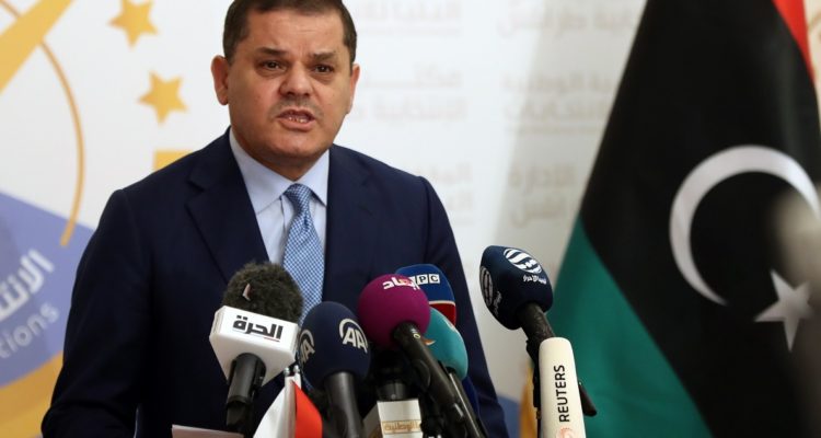 El primer ministro libio, Abdul Hamid Dbeibah.