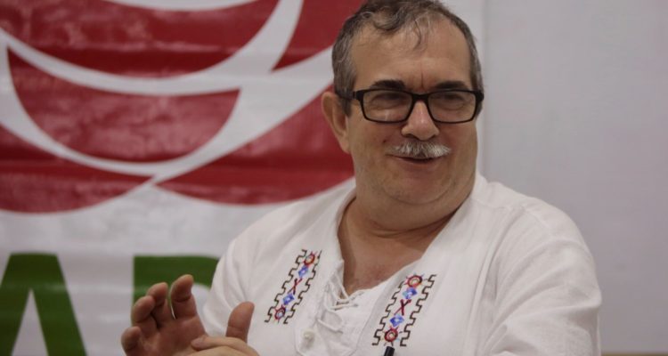 “Timochenko”, líder de Comunes, ex Farc.