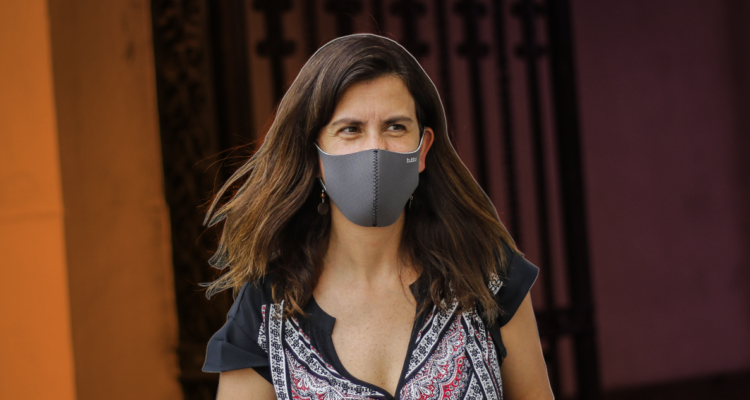 Imagen de la secretaria general de Evópoli, Luz Poblete.