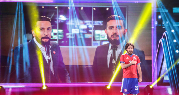 Parte de la imitación de Stefan Kramer a Mauricio Isla, Claudio Bravo y Ben Brereton.