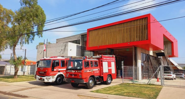 Nuevo cuartel de Bomberos de Cerro Navia