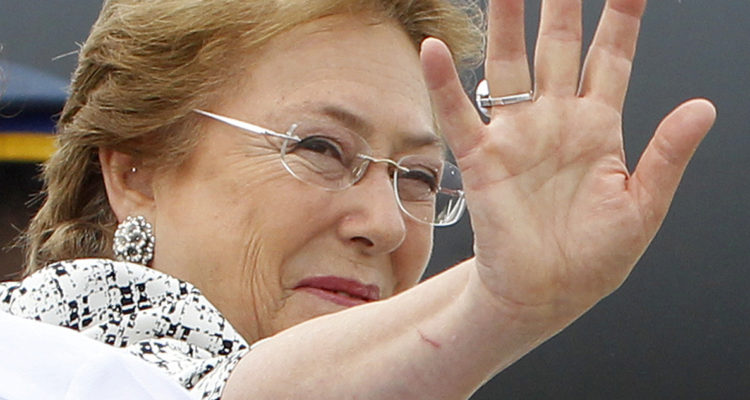 Expresidenta Michelle Bachelet llega a Chile