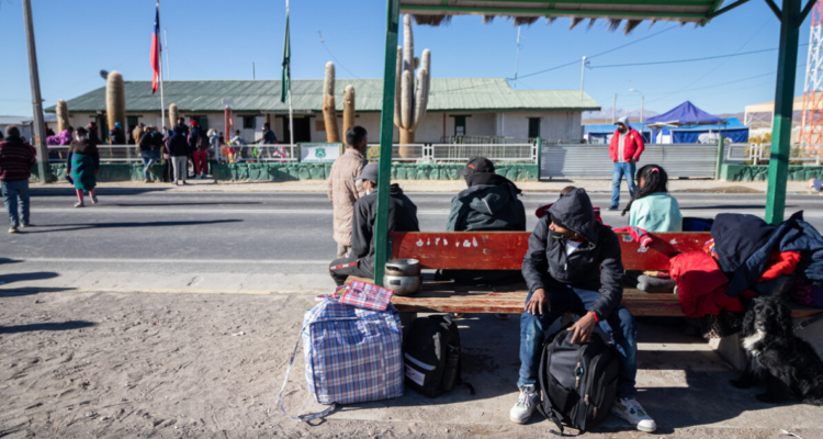 Migrantes en paradero
