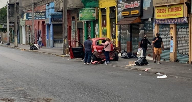 Mujer murió tras accidente cuando era llevada por sus hermanos al hospital en la RM