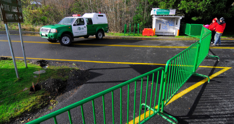 Rejas en paso fronterizo