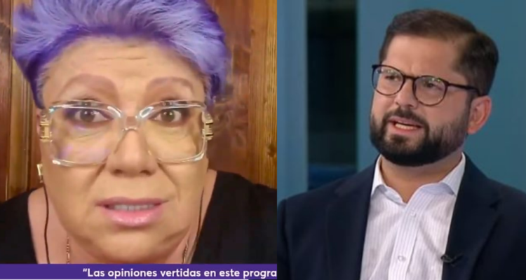 Paty Maldonado responde a Gabriel Boric tras entrevista: “Me pusiste en un lugar que no esperaba”