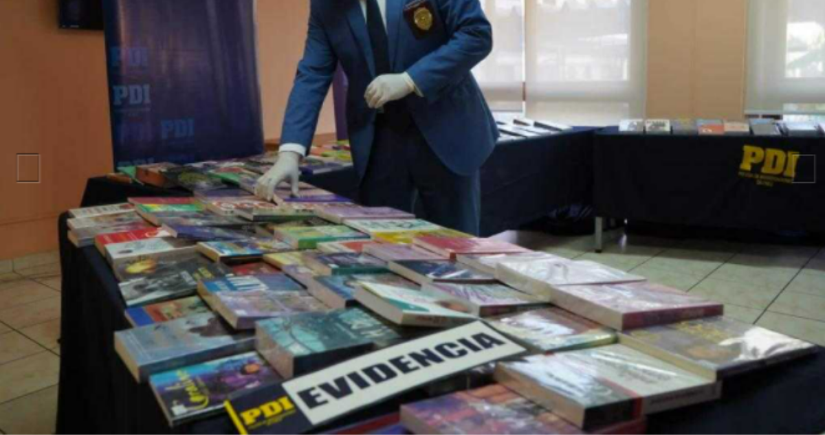 PDI incauta libros falsificados en comercio ilegal de Coquimbo