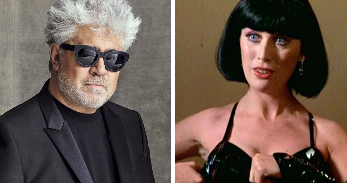 Pedro Almodóvar y Verónica Forqué