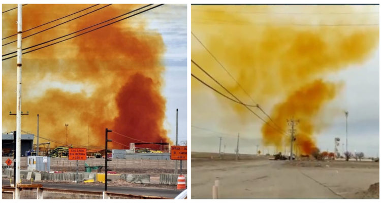 Emergencia química en Planta Enaex de Calama