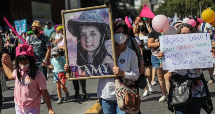 Marcha en Santiago por Tamara Moya
