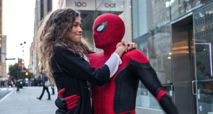 Zendaya y Tom Holland en “Spiderman: No Way Home”