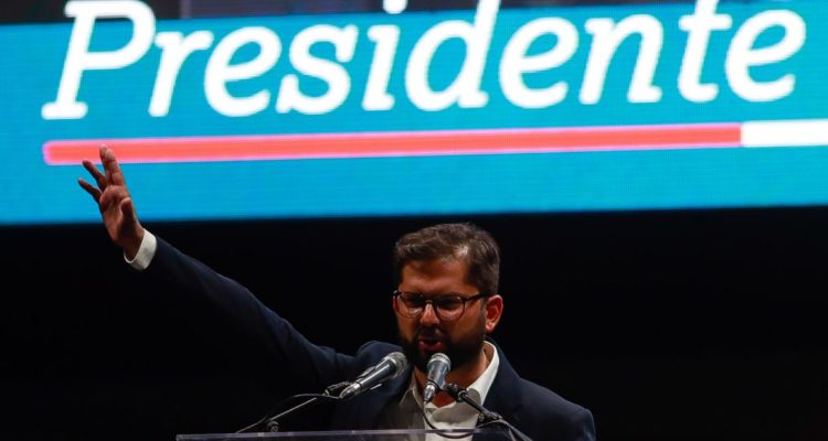 Gabriel Boric, presidente electo de Chile