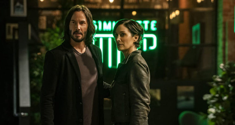 Neo y Trinity juntos en Matrix: Resurrections