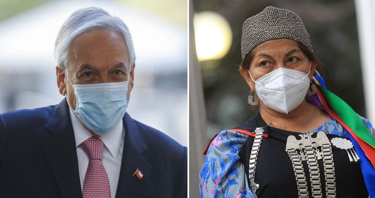 Encuentro Piñera y Loncon